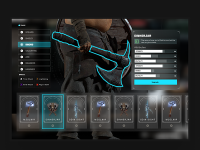 Game UI - Weapons