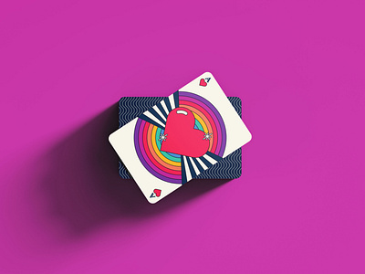 Playing Card - Rebound for #dribbbleweeklywarmup