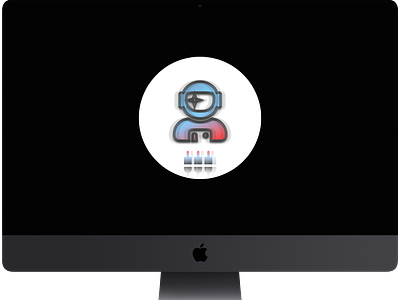 "Space Plug" – Online art astronaut design flat graphic graphic design icon imac mockup logo minimal plug space web