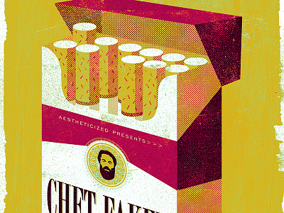 Chet Faker - Gigposter chet faker design florida illustration music poster tampa vector
