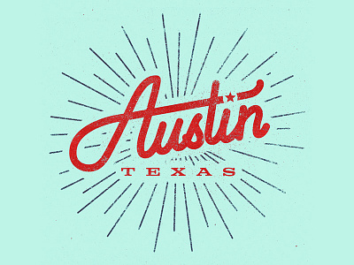 Austin Texas austin design handletter handtype illustration sxsw texas typography