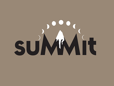 Summit design illustration illustrator typography