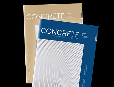 CONCRETE MAGAZINE | Architecture Magazine architecture branding editorial design typogaphy