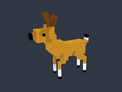 Deer deer voxel