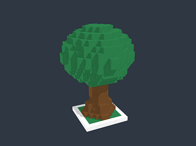 Tree_01 tree voxel