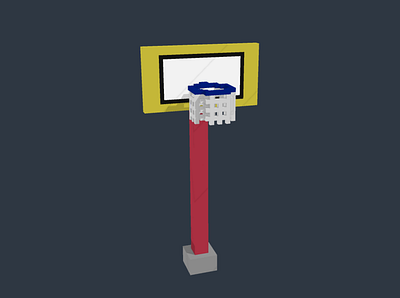 Basketball_playground basketball voxel