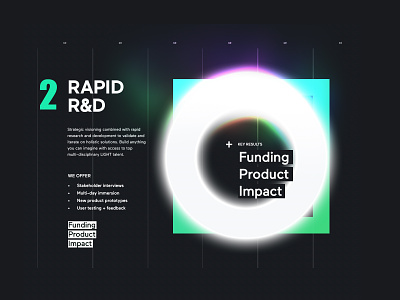 RAPID R&D branding graphic design light photoshop strategy web design
