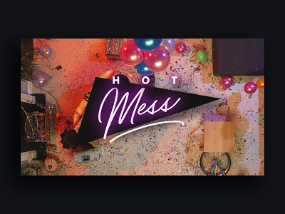 HOTMESS branding web design