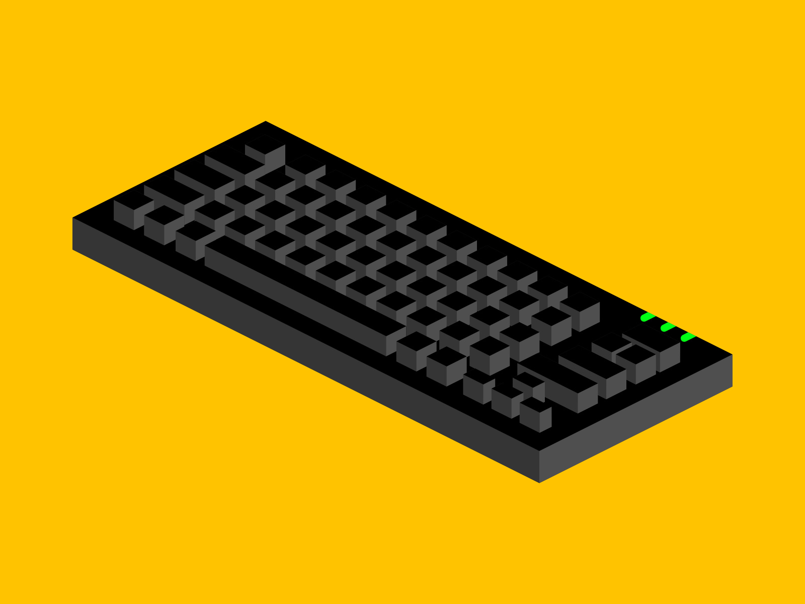 Fake Keyboard by Jessen Handi on Dribbble