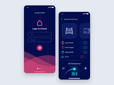 eHome App Design