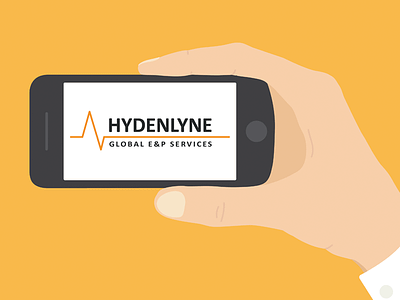 Hydenlyne Logo branding clean design flat hydenlyne logo rebranding seismic style guide web design