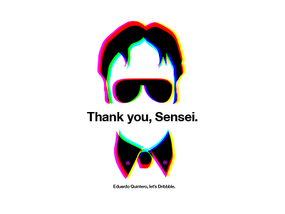 Thank you, Sensei. debut dwight schrute eduardo quintero sensei thank the office