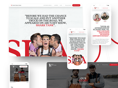 Conspire — Cousins Maine Lobster 01 boat clean ecommerce fisherman foodtruck interface landing layout lobster maine minimal portland sea template typography ui ux web design