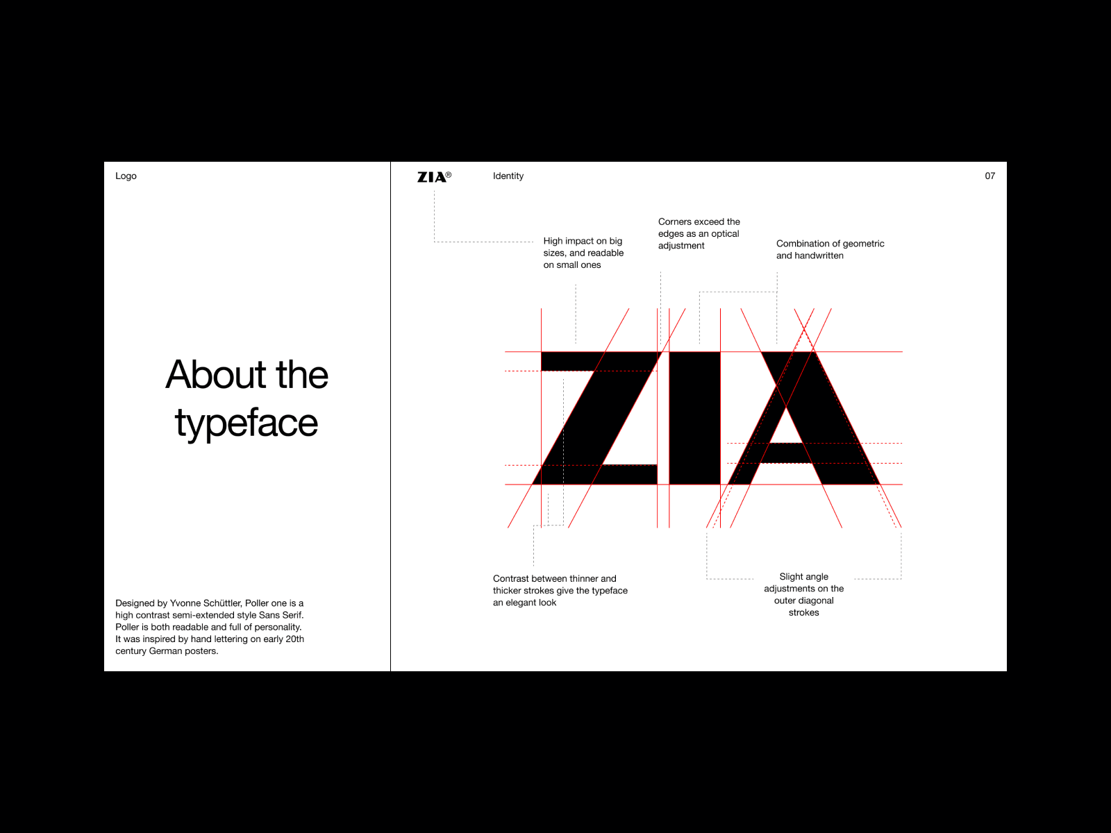ZIA Tile® - 03 branding clean design graphic design layout logo minimal presentation slides typography