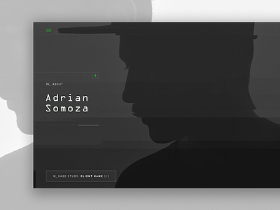 Portfolio Exploration 2 branding clean design green interface minimal personal simple site ui ux web