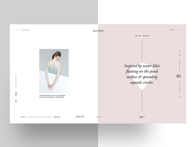 Agata Bieleń — Freebie — 1 fashion fibonacci freebie garamond golden ratio graphic design grid layout magazine template typography