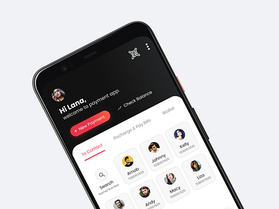 Payment App app design figmadesign ui ux