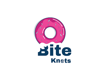 Bite Knots - Logo Design branding design flat illustration logo vector