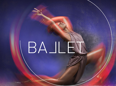 Poster Ballet app branding design graphicdesign illustration logo typography дизайнер