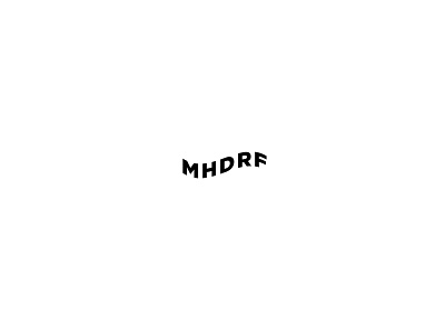 MHDRF banner design branding catalogue company dribbble illustration logo minimalist presentation style typography