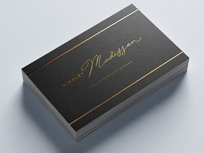 LUXURY | Business Card Design