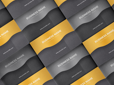 PREVIEW BUSINESS CARD TEMPLATE GOLD