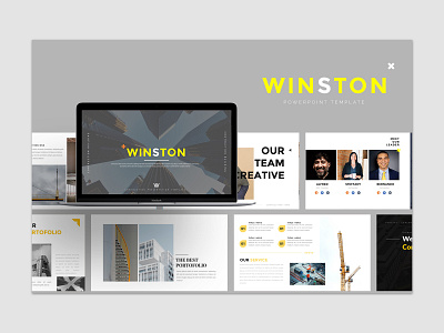 WINSTON - Contruction presentation template