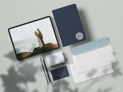 Mystic Yachting Club Brand Identity brand design branding design high end illustrator logo luxury luxury brand typography upscale wedding