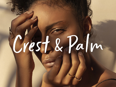 Logotype for Crest & Palm