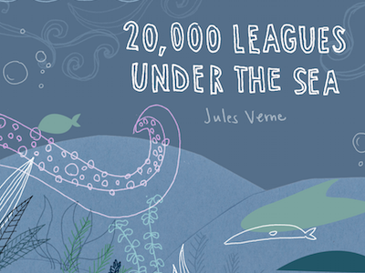 20,000 Leagues Book Cover