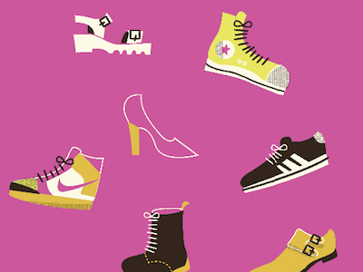 Day 21: Shoe Shopping 100dayproject doodle illustration shoes shopping