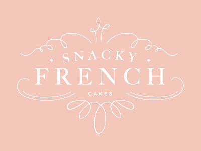 French Bakery Branding bakery branding cakes design flourishes french french inspired graphic design logo logo design pastries typography