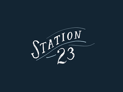 Station 23 Logo branding bucks county coffee design food graphic design local business logo logo design market pennsylvania typography