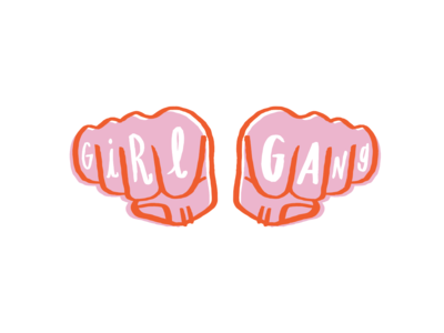 Girl Gang Flag – PinkCactusCo