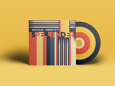 Michael Shrieves's Spellbinder adobe album artwork branding cd chrisrw colors drummer drums graphicdesign illu illustration jazz latin music santana vinyl