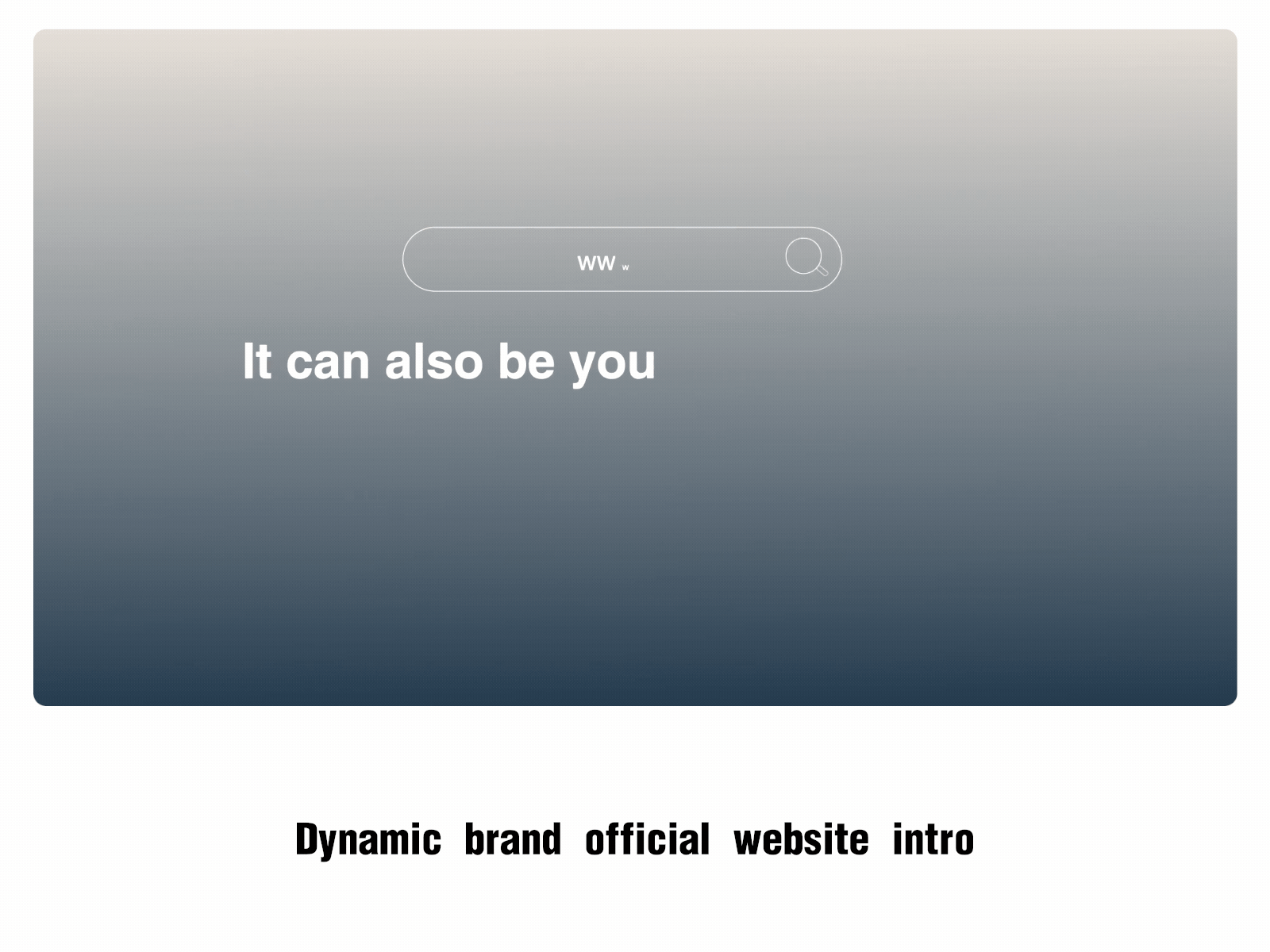 Dynamic brand official website intro 3d animation after effect black friday branding design shopify shopline website
