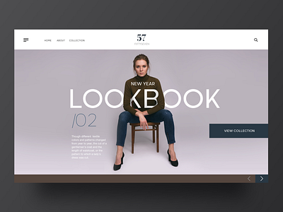 Fashion Site Landing Page