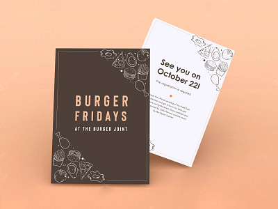 Burger Flyer