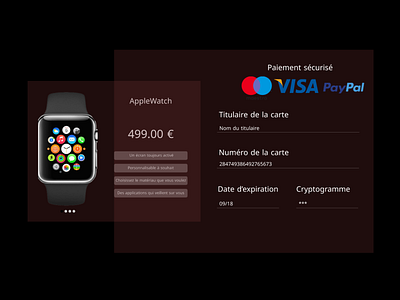 Credit Card Checkout - Apple Watch