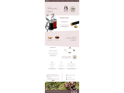 Remake Nespresso website