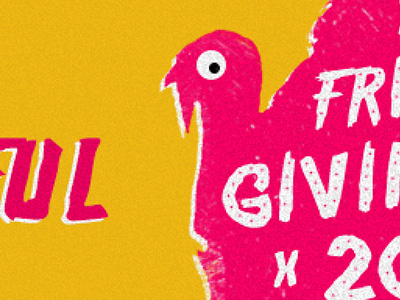 Friendsgiving friendsgiving illustration thanksgiving turkey type