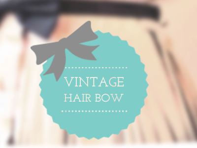 Quick Bow Logo bow hair logo rounded logo
