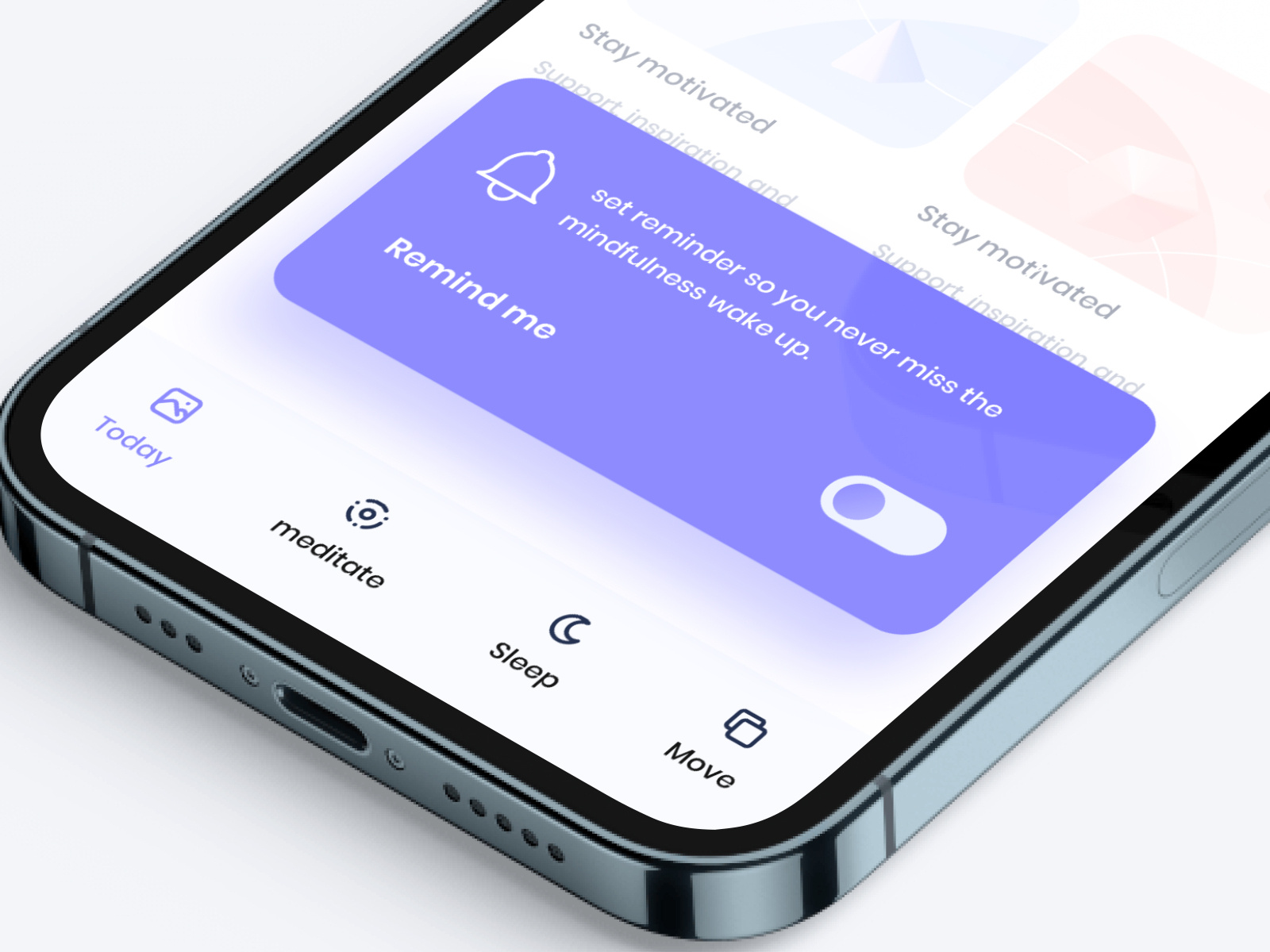 Mindfulness App by Manan Bhadresha on Dribbble