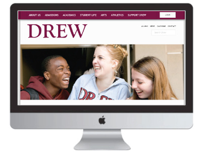 Drew School website