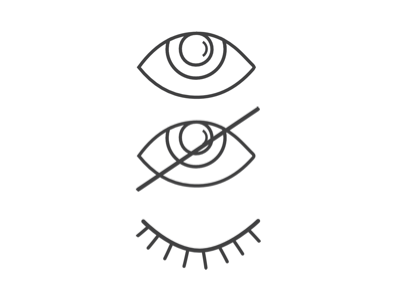 Eye Icons icons line