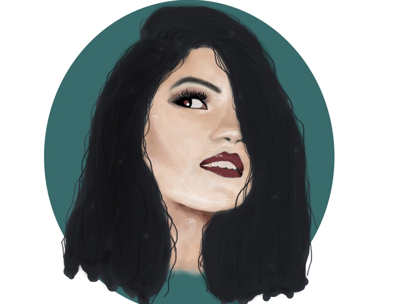 Self potrait - Photoshop by Disha Shah on Dribbble