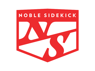 Noble Sidekick logo mark noble sidekick red