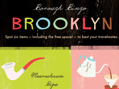 Vanity Fair: Borough Bingo brooklyn design illustration nyc vanity fair