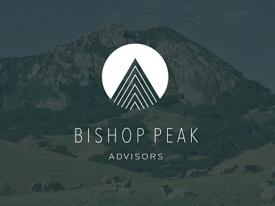 Bishop Peak design identity logo