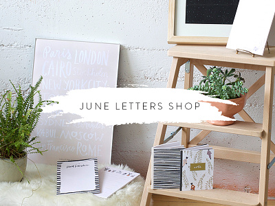 June Letters Shop! design illustration lettering shop